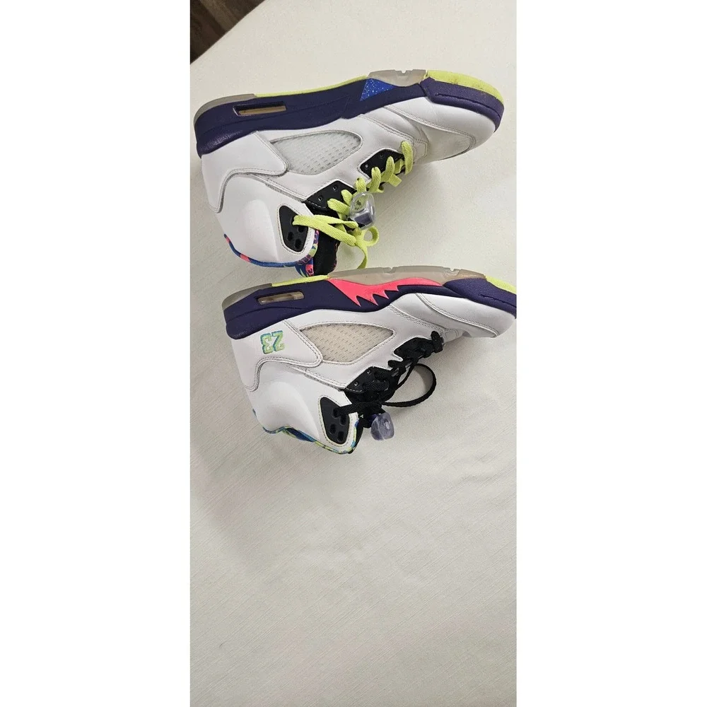 Air Jordan 5 Retro Alternate Bel-Air White Ghost Green DB3335-100 Mens Sneakers
